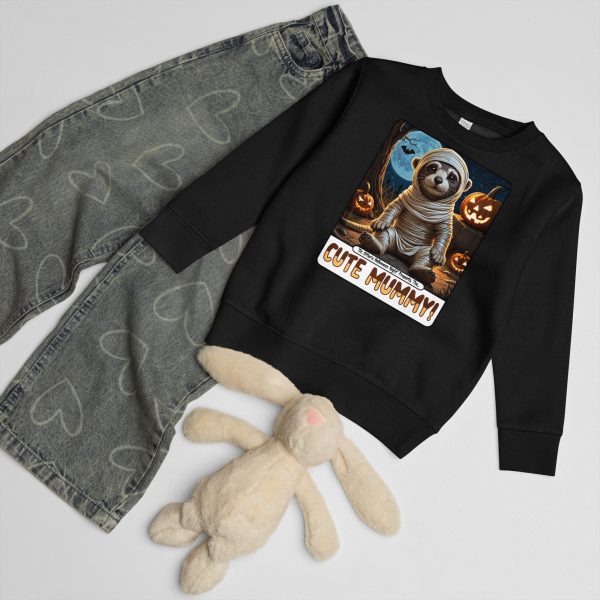 Oz Otter - Cute Mummy | Kids crew neck sweatshirt
