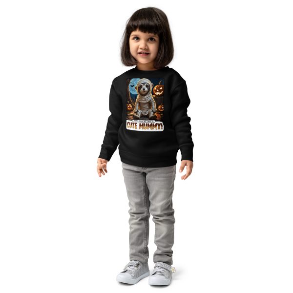 Oz Otter - Cute Mummy | Kids crew neck sweatshirt