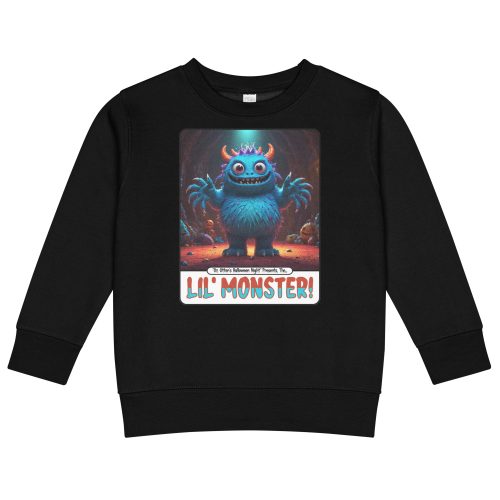 Oz Otter - Lil' Monster | Kids crew neck sweatshirt
