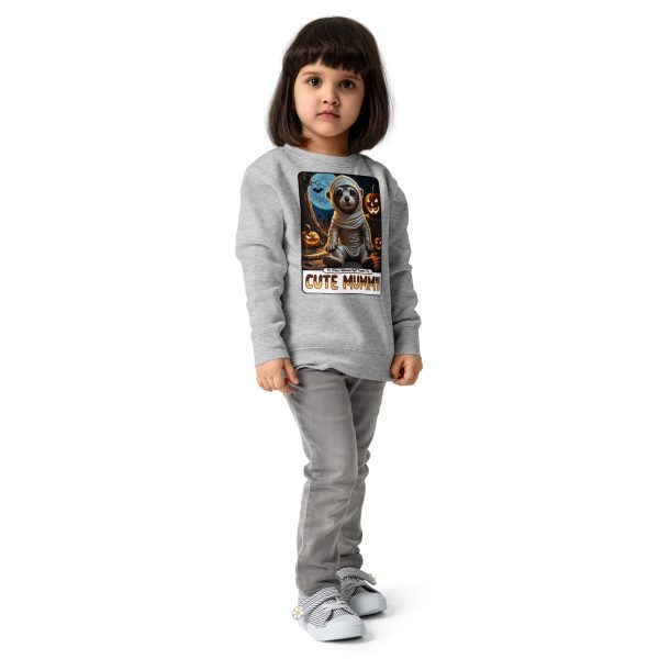 Oz Otter - Cute Mummy | Kids crew neck sweatshirt