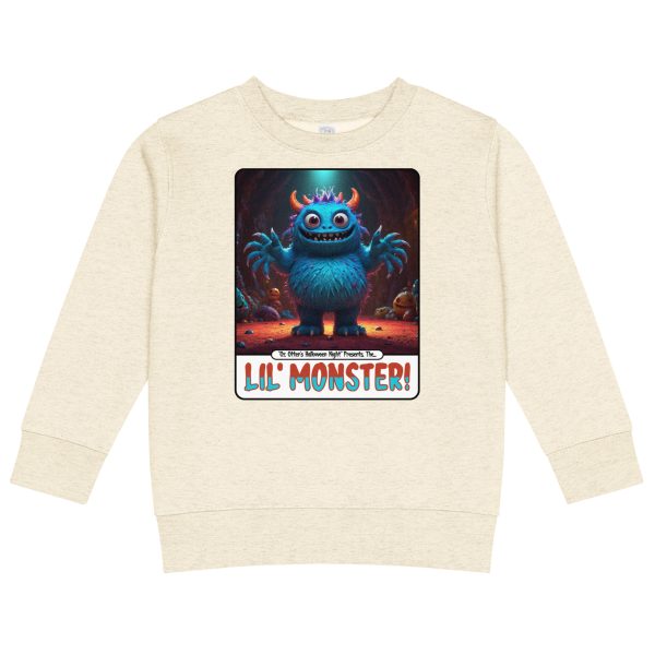 Oz Otter - Lil' Monster | Kids crew neck sweatshirt