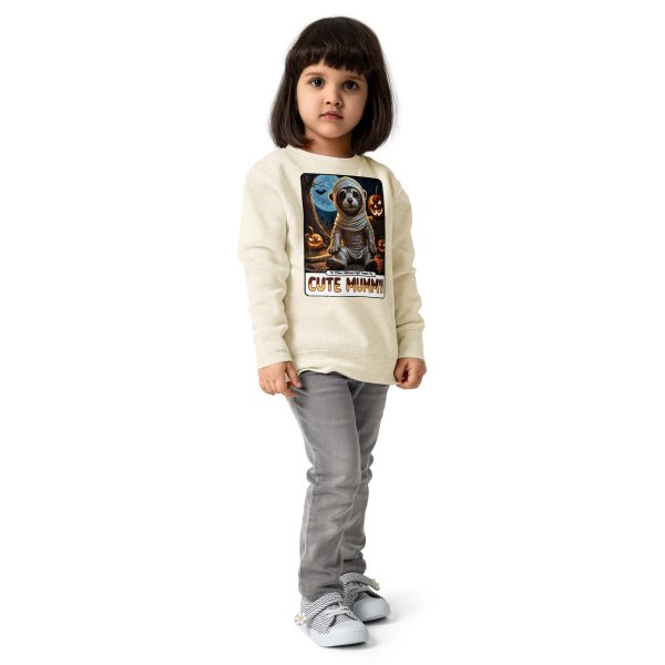 Oz Otter - Cute Mummy | Kids crew neck sweatshirt