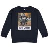 Oz Otter - Cute Witch | Kids crew neck sweatshirt