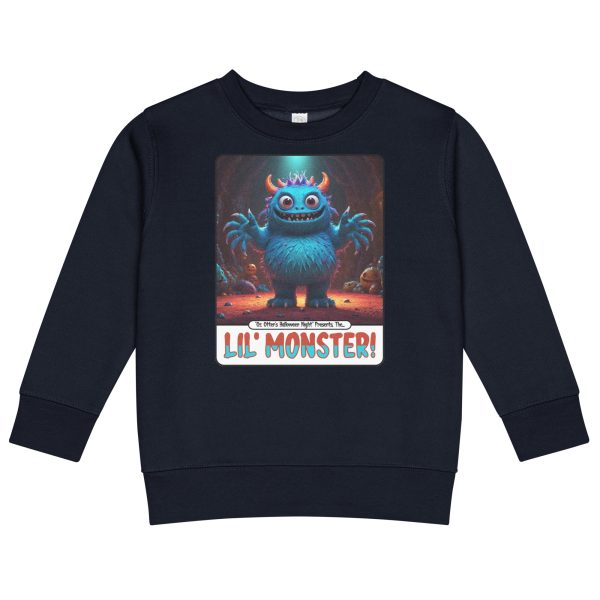 Oz Otter - Lil' Monster | Kids crew neck sweatshirt