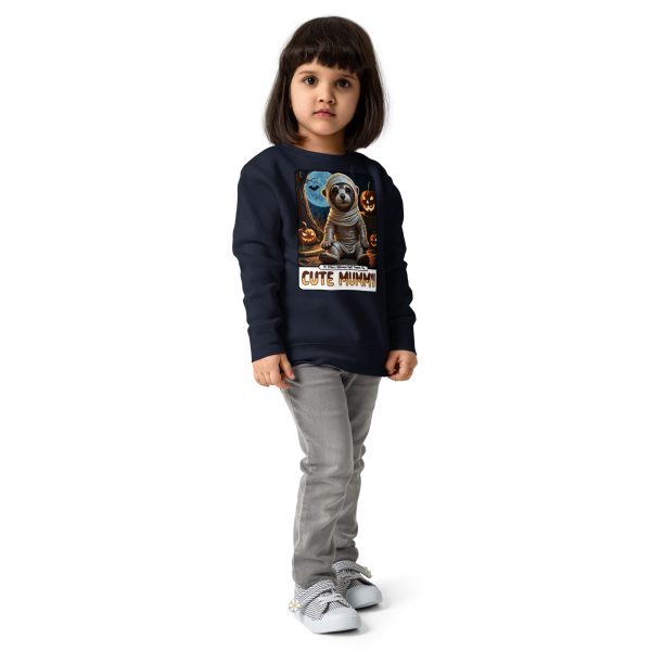 Oz Otter - Cute Mummy | Kids crew neck sweatshirt