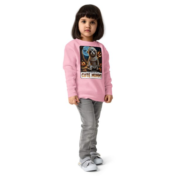 Oz Otter - Cute Mummy | Kids crew neck sweatshirt