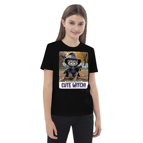 Oz Otter - Cute Witch | Organic cotton kids t-shirt