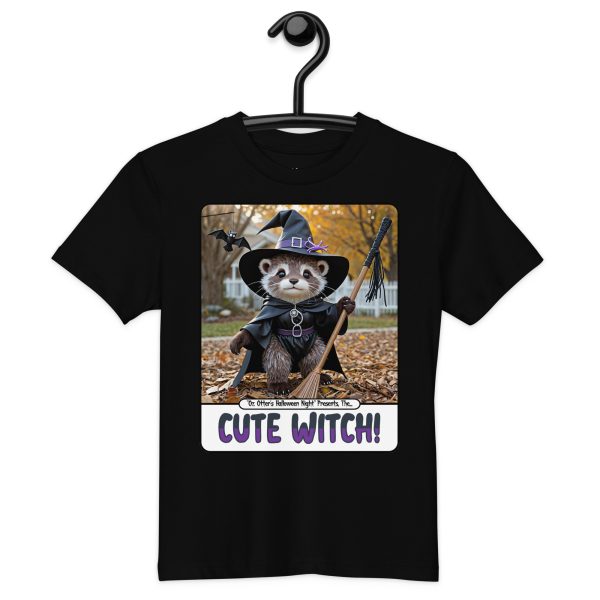 Oz Otter - Cute Witch | Organic cotton kids t-shirt