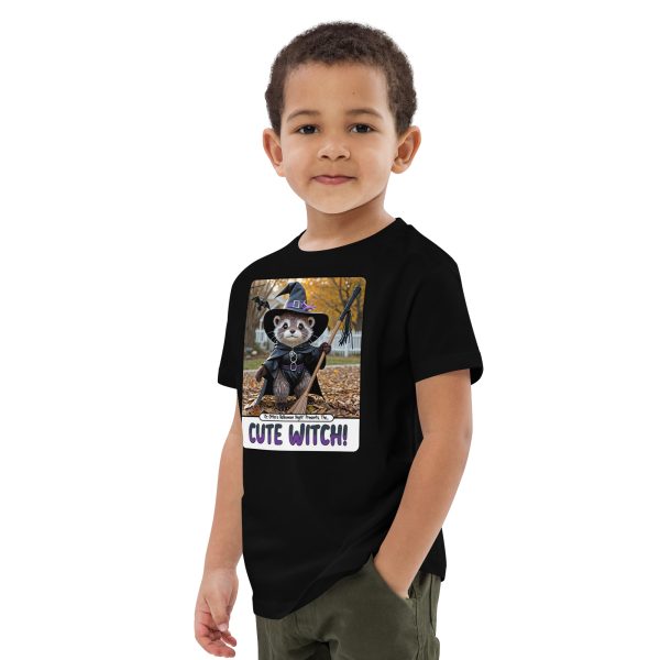 Oz Otter - Cute Witch | Organic cotton kids t-shirt