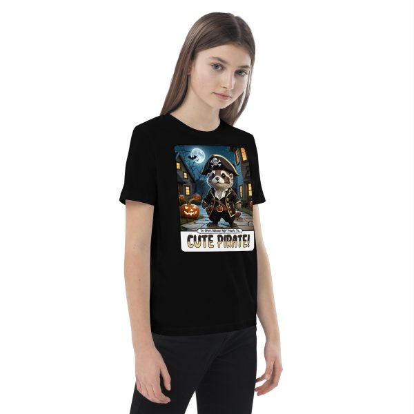 kids-organic-cotton-mini-creator-2.0-t-shirt-black-right-front-6ad10e790310c.jpg Oz Otter - Cute Pirate | Organic cotton kids t-shirt