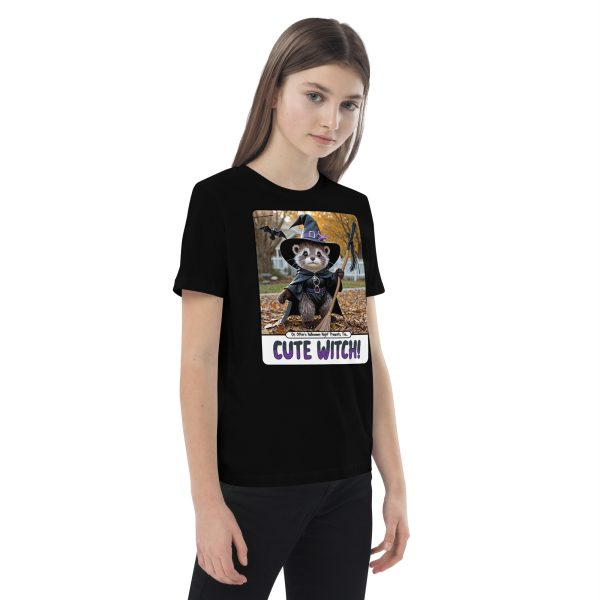 Oz Otter - Cute Witch | Organic cotton kids t-shirt