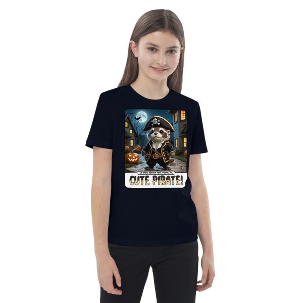 kids-organic-cotton-mini-creator-2.0-t-shirt-french-navy-front-2-6ad10e7902b6c.jpg Oz Otter - Cute Pirate | Organic cotton kids t-shirt