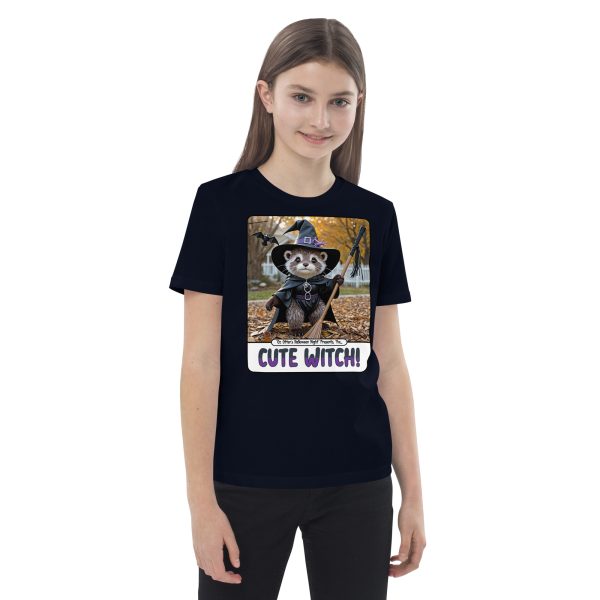 Oz Otter - Cute Witch | Organic cotton kids t-shirt