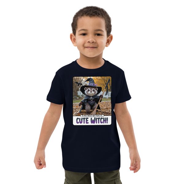 Oz Otter - Cute Witch | Organic cotton kids t-shirt