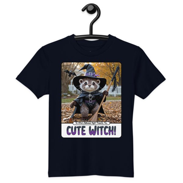 Oz Otter - Cute Witch | Organic cotton kids t-shirt