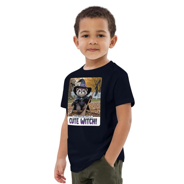Oz Otter - Cute Witch | Organic cotton kids t-shirt