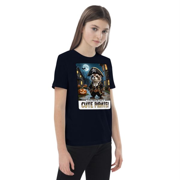 kids-organic-cotton-mini-creator-2.0-t-shirt-french-navy-right-front-6ad10e7903154.jpg Oz Otter - Cute Pirate | Organic cotton kids t-shirt