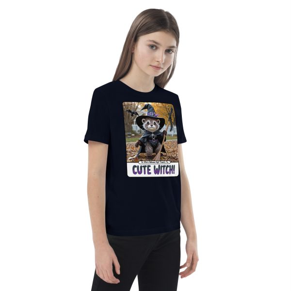 Oz Otter - Cute Witch | Organic cotton kids t-shirt