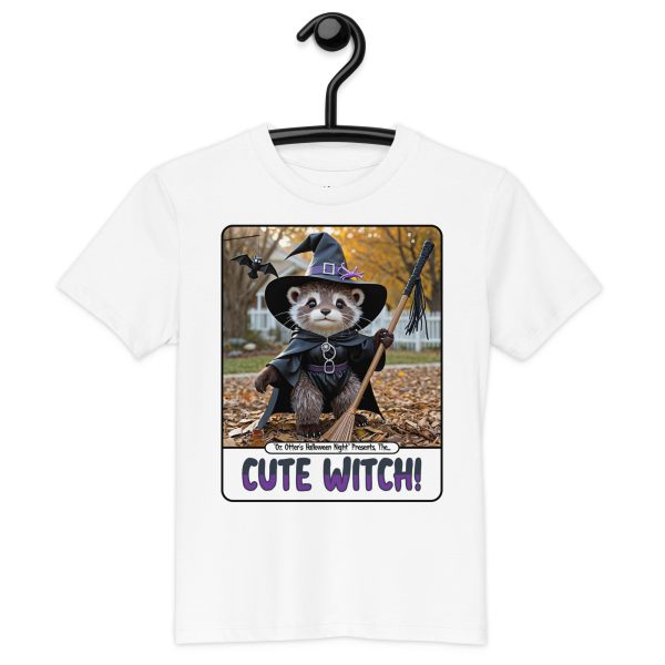Oz Otter - Cute Witch | Organic cotton kids t-shirt