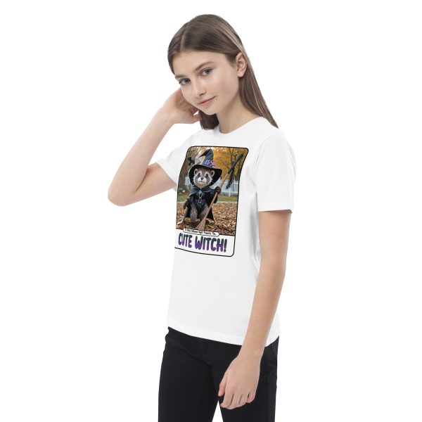 Oz Otter - Cute Witch | Organic cotton kids t-shirt