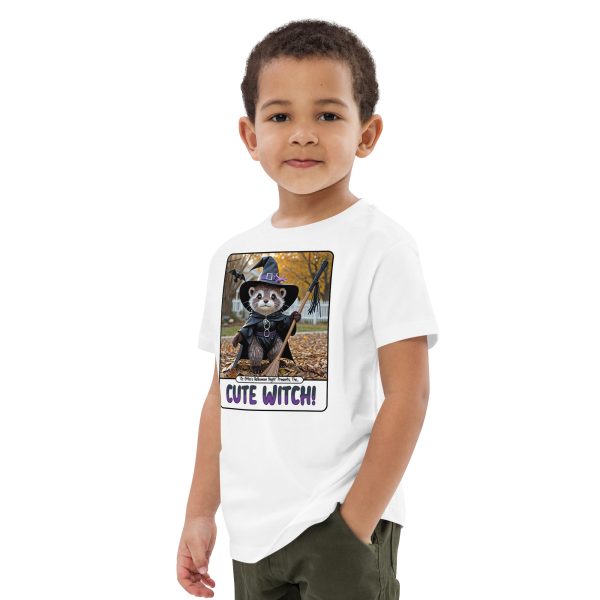 Oz Otter - Cute Witch | Organic cotton kids t-shirt