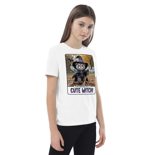 Oz Otter - Cute Witch | Organic cotton kids t-shirt